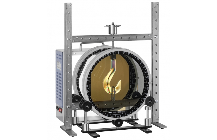 Photoelastic experiments with a transmission polariscope